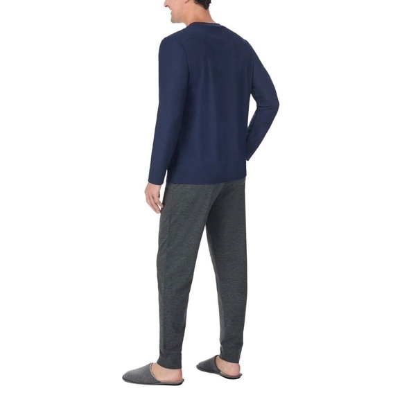 Tommy Bahama Men's Lounge/Pajamas Set, Small, Blue/Gray, NWT - Picture 2 of 15